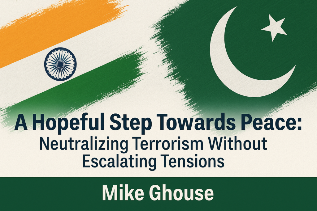A Hopeful Step Towards Peace: Neutralizing Terrorism Without Escalating Tension